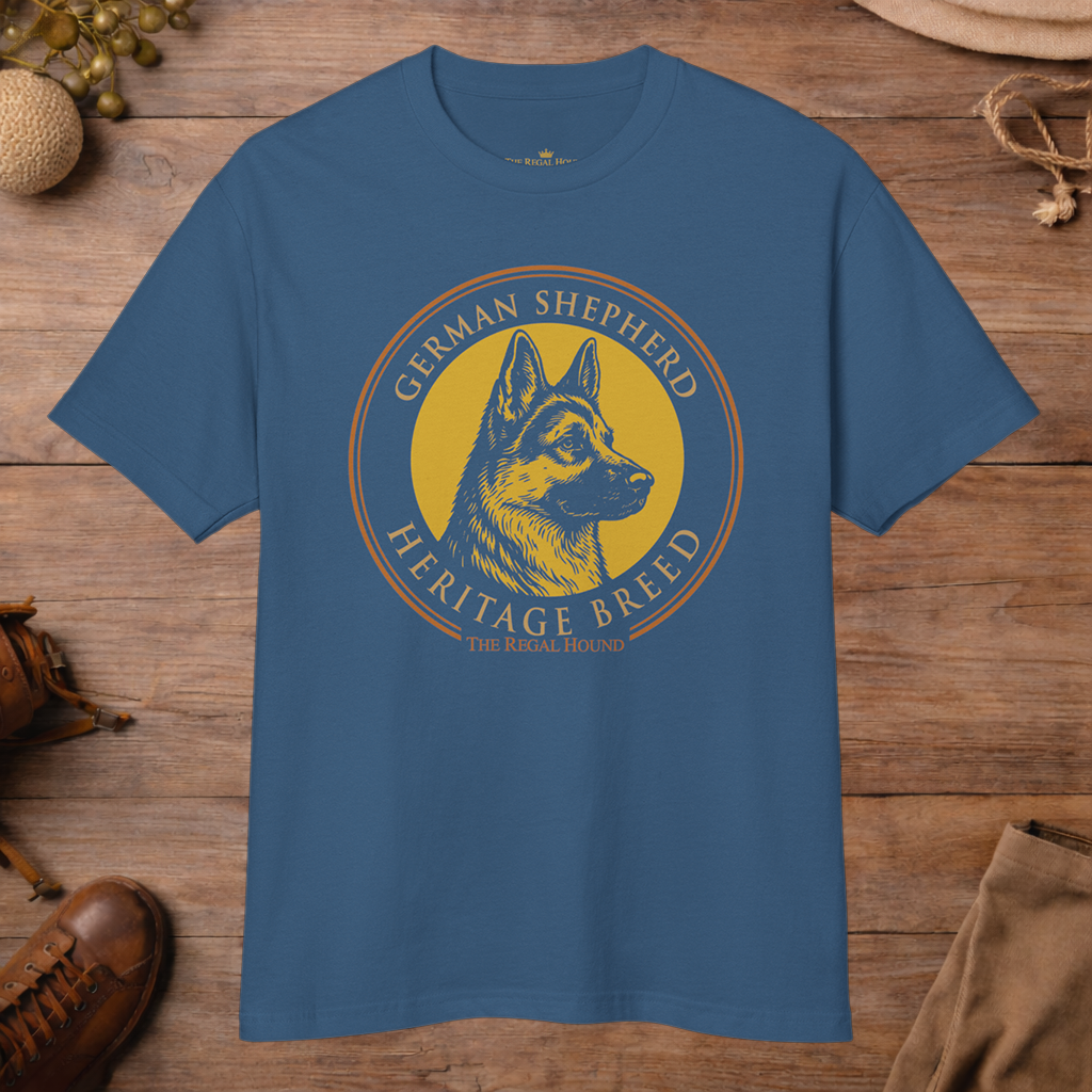 German Shepherd — Heritage Badge Garment-Dyed Tee