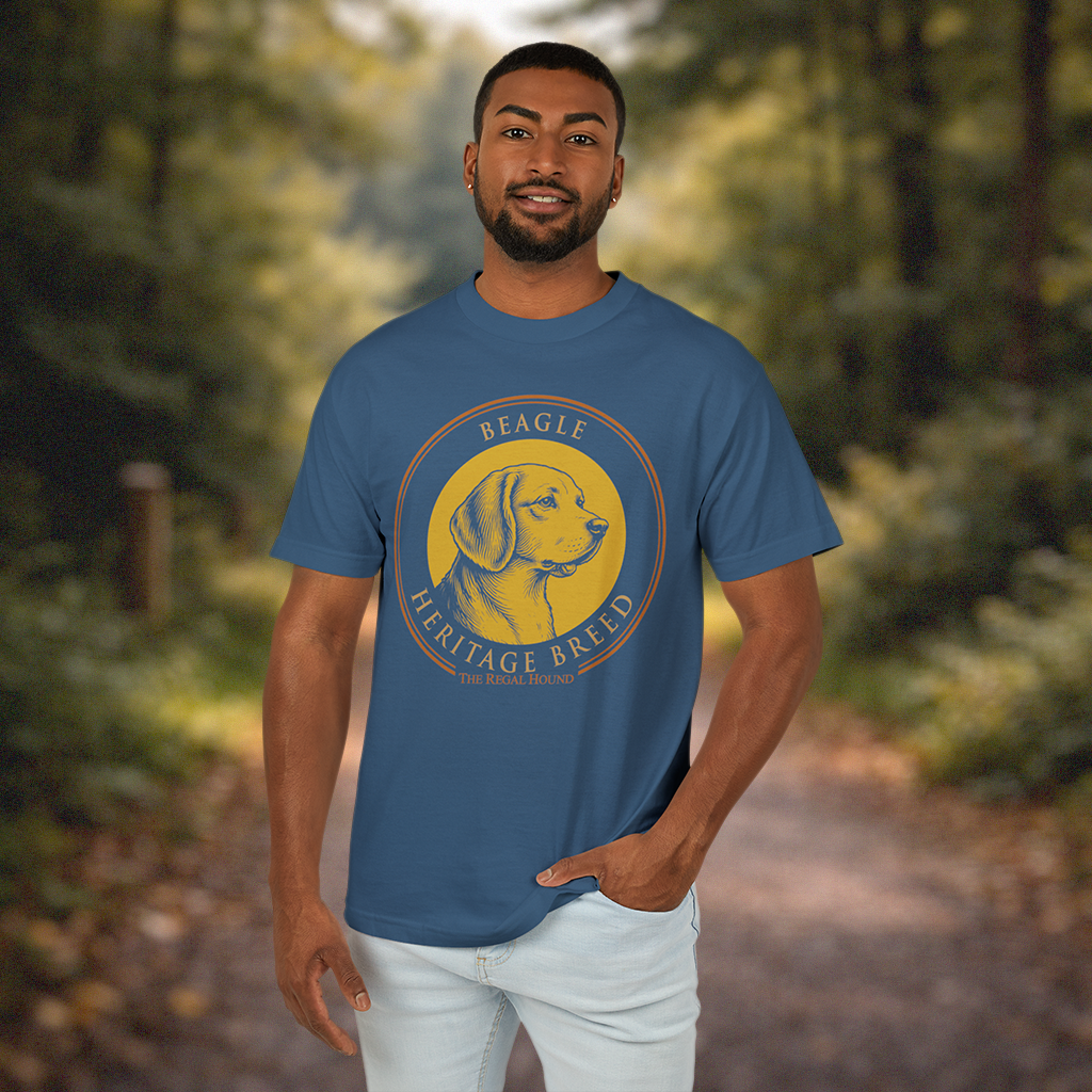 Beagle T-shirt — Heritage Badge Garment-Dyed