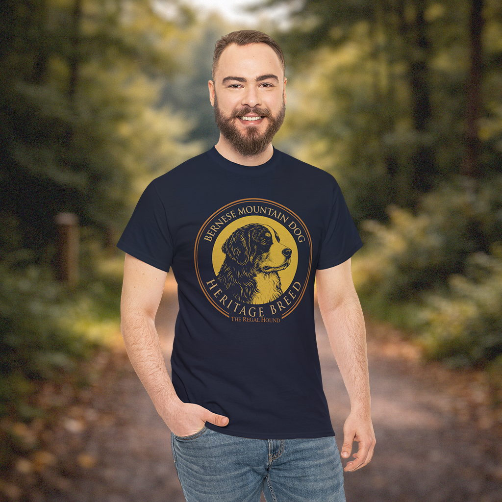 Bernese Mountain Dog T-shirt — Heritage Badge Essential