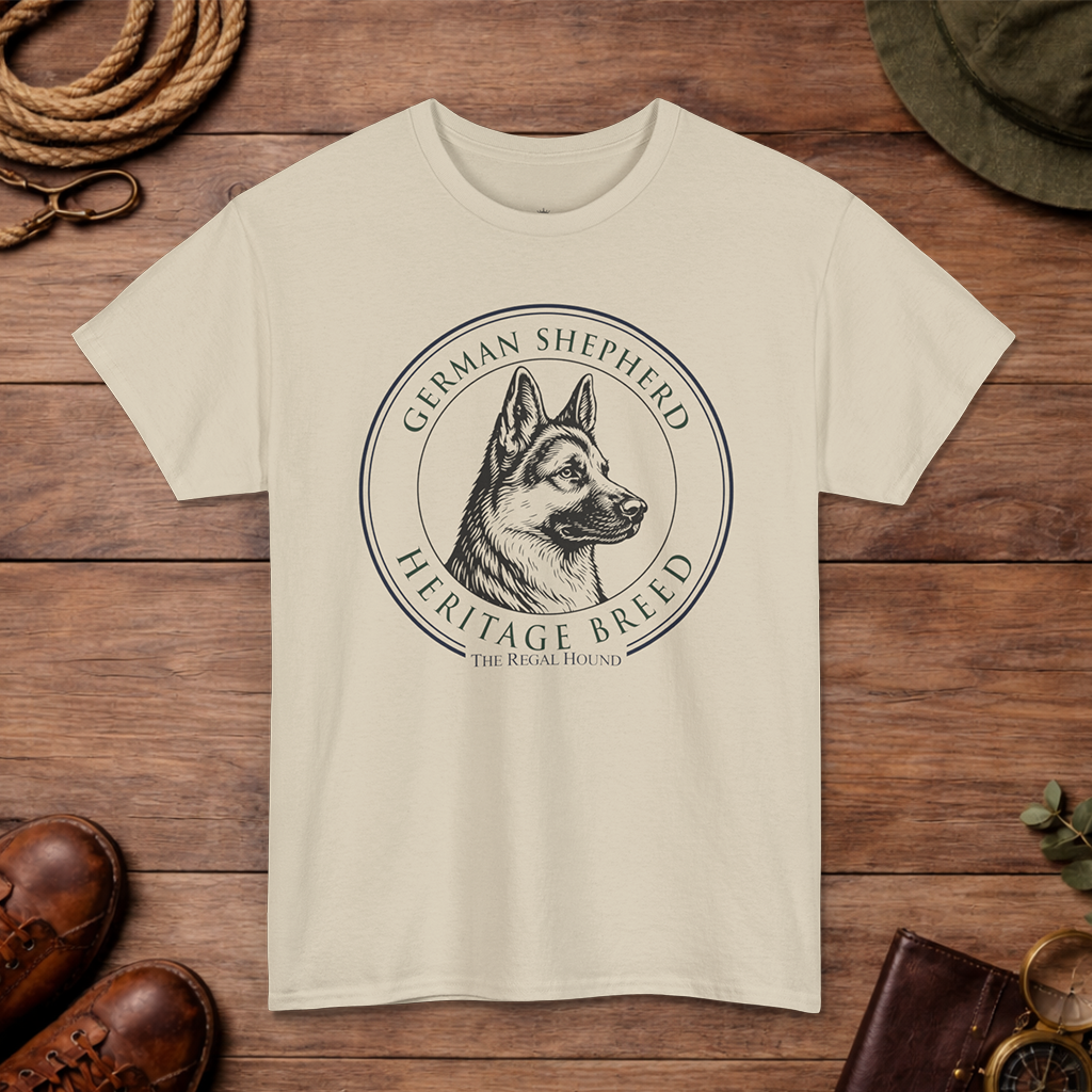 German Shepherd — Heritage Badge Essential Tee