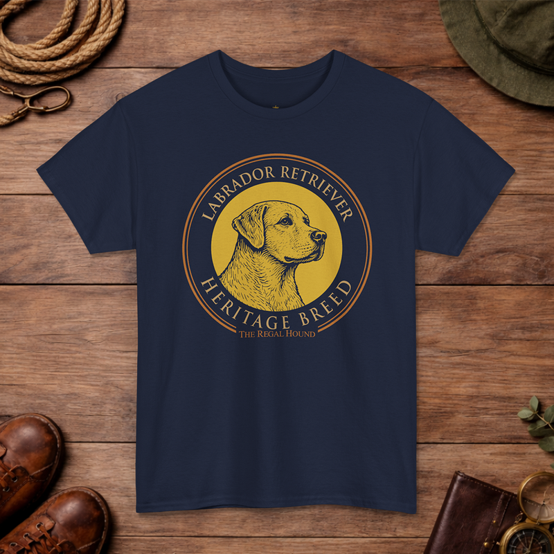 Labrador Retriever T-shirt — Heritage Badge Essential