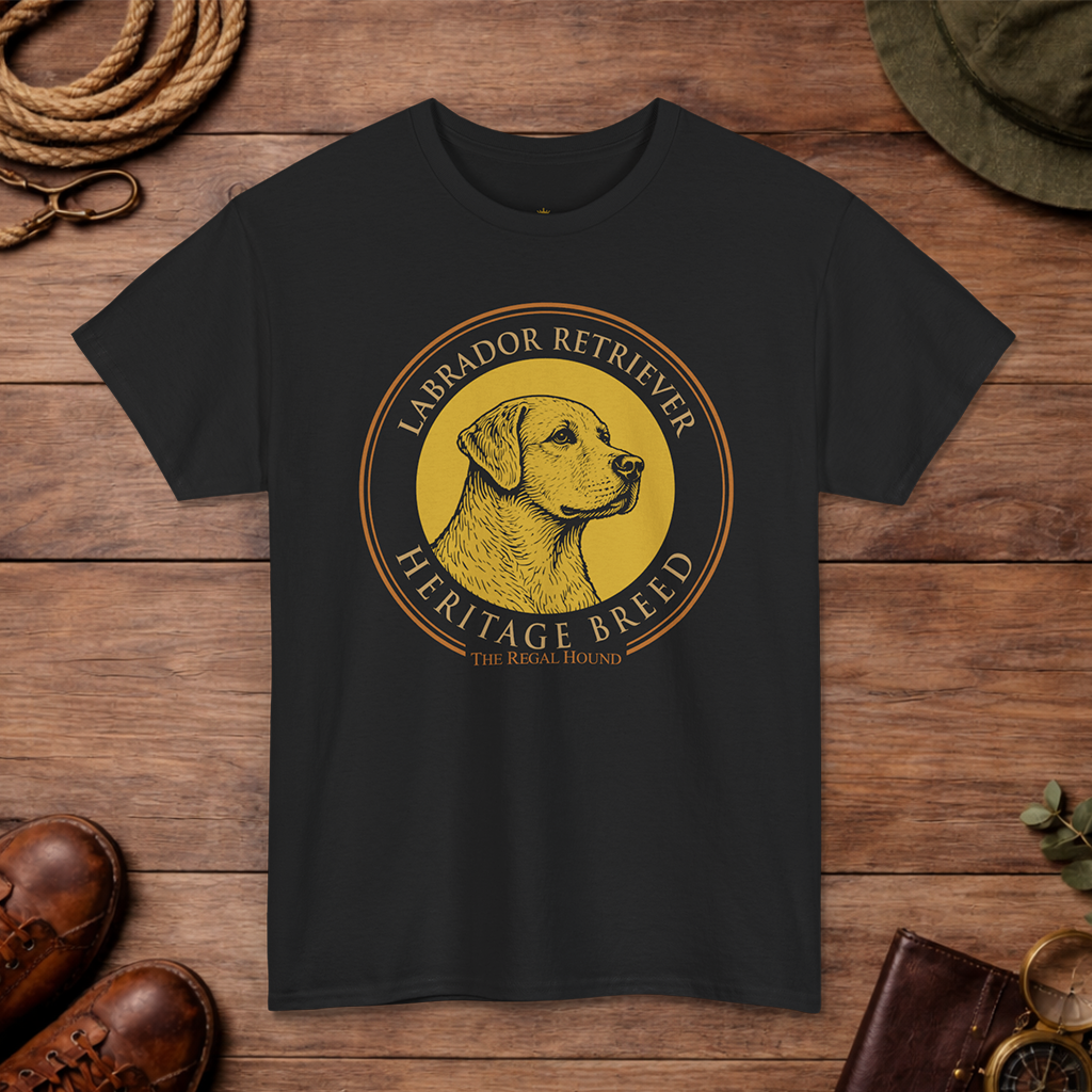 Labrador Retriever T-shirt — Heritage Badge Essential