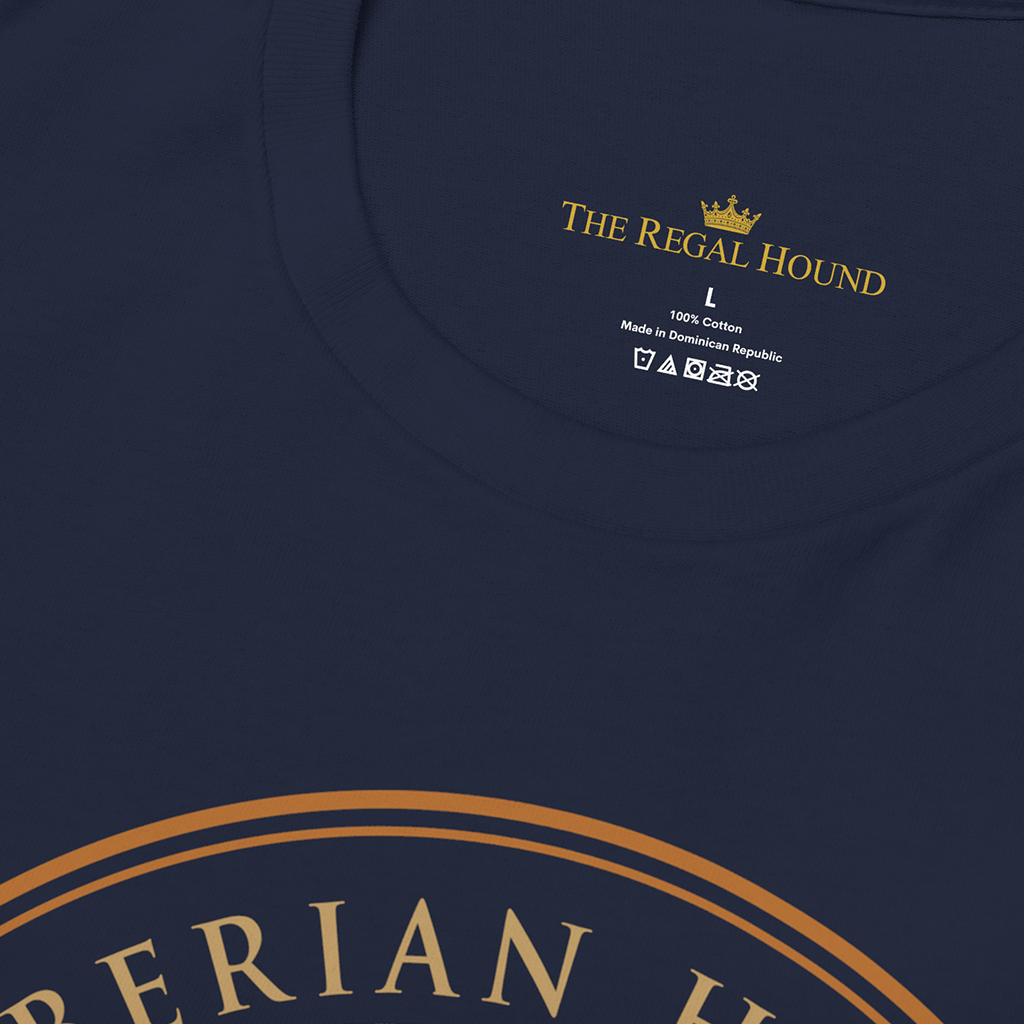 Siberian Husky T-shirt — Heritage Badge Essential