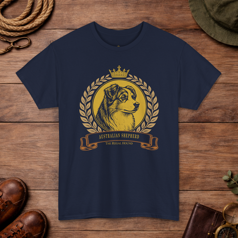 Australian Shepherd T-shirt — Heritage Crest Essential