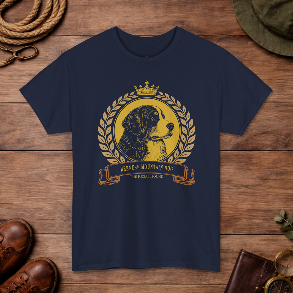 Bernese Mountain Dog — Heritage Crest Essential Tee