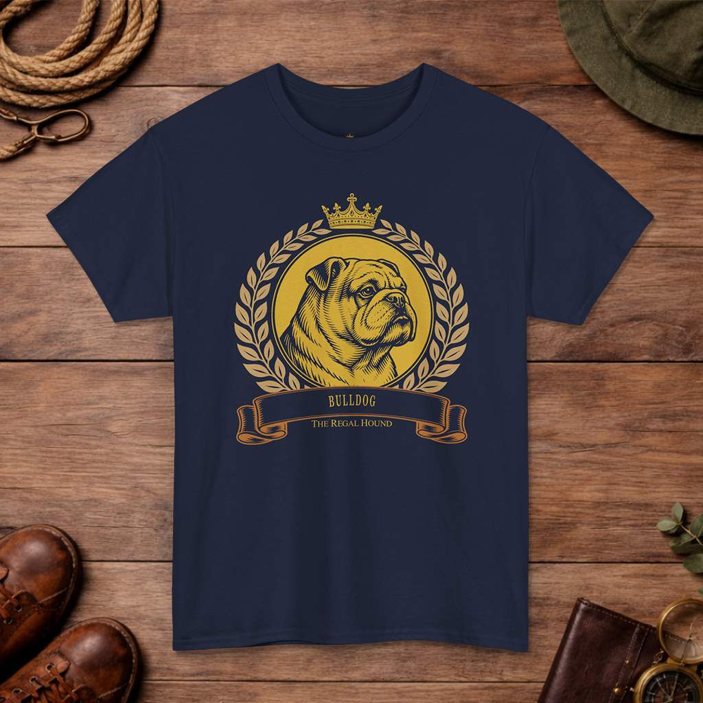 Bulldog — Heritage Crest Essential Tee