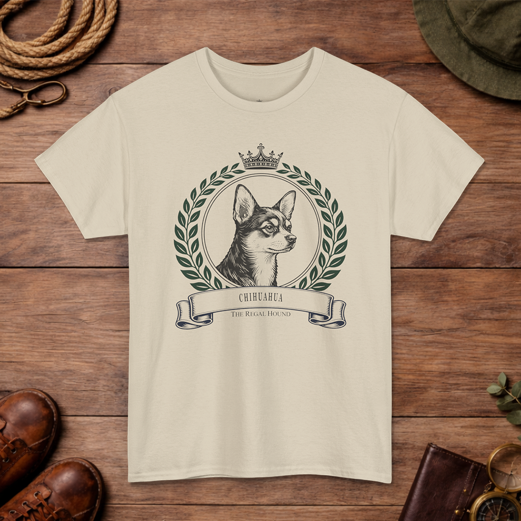 Chihuahua T-shirt — Heritage Crest Essential