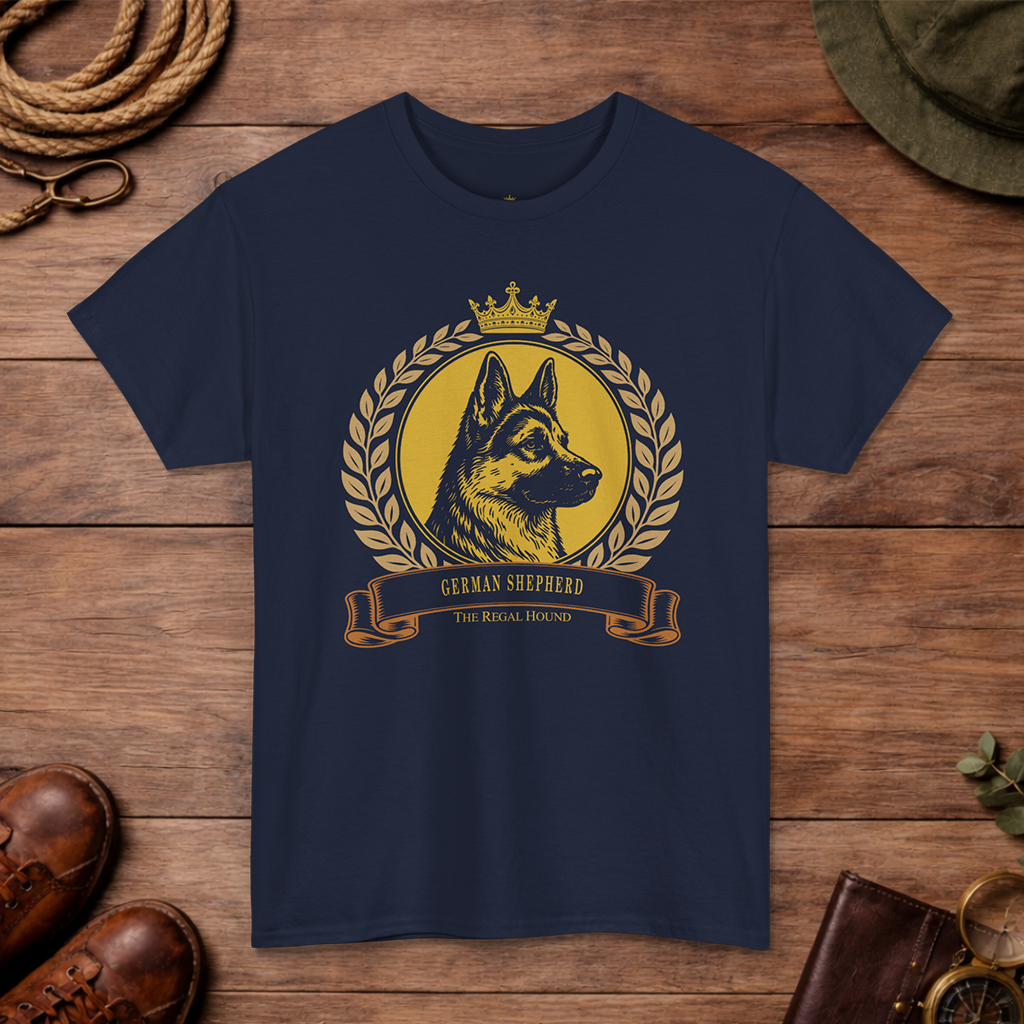 German Shepherd — Heritage Crest Essential Tee