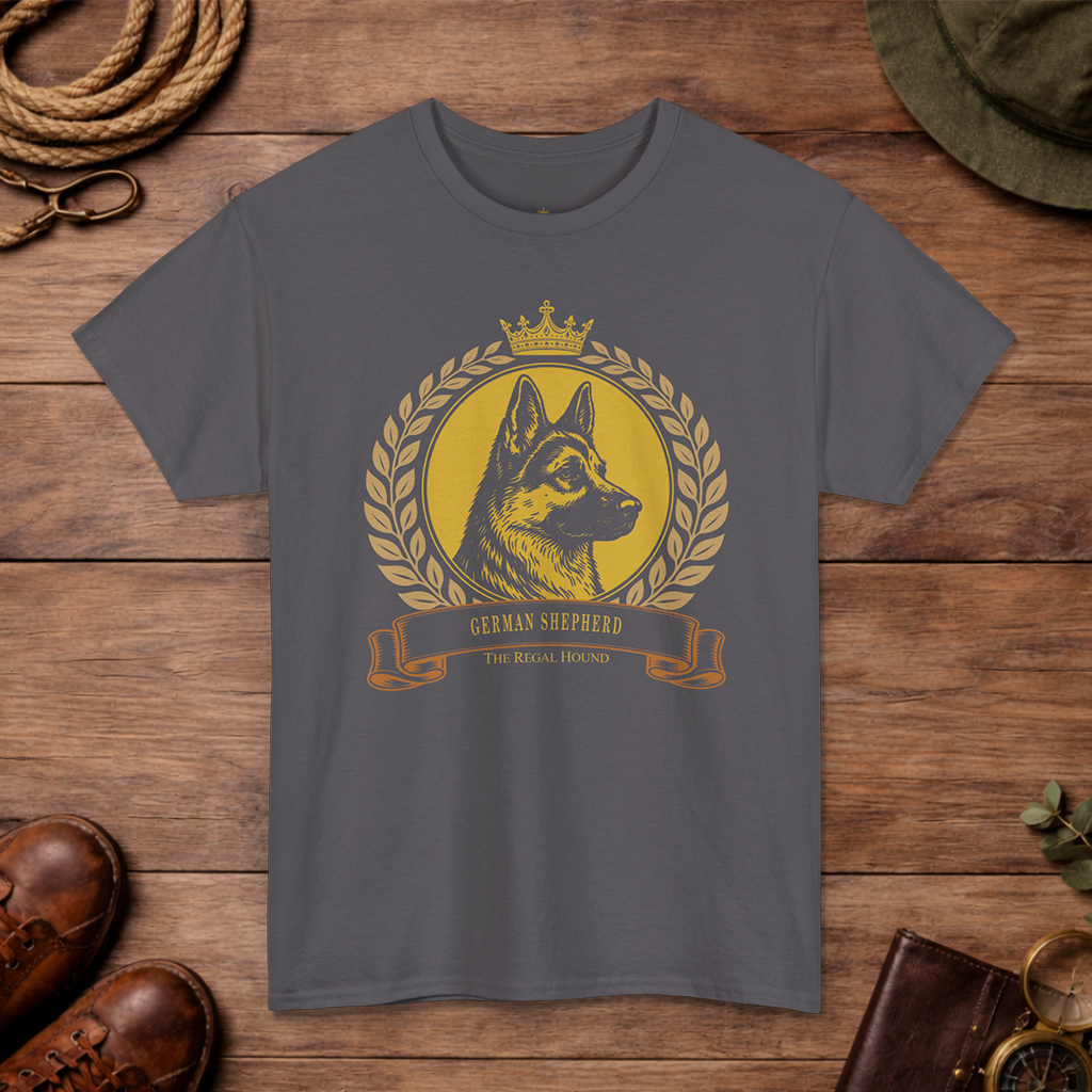 German Shepherd — Heritage Crest Essential Tee