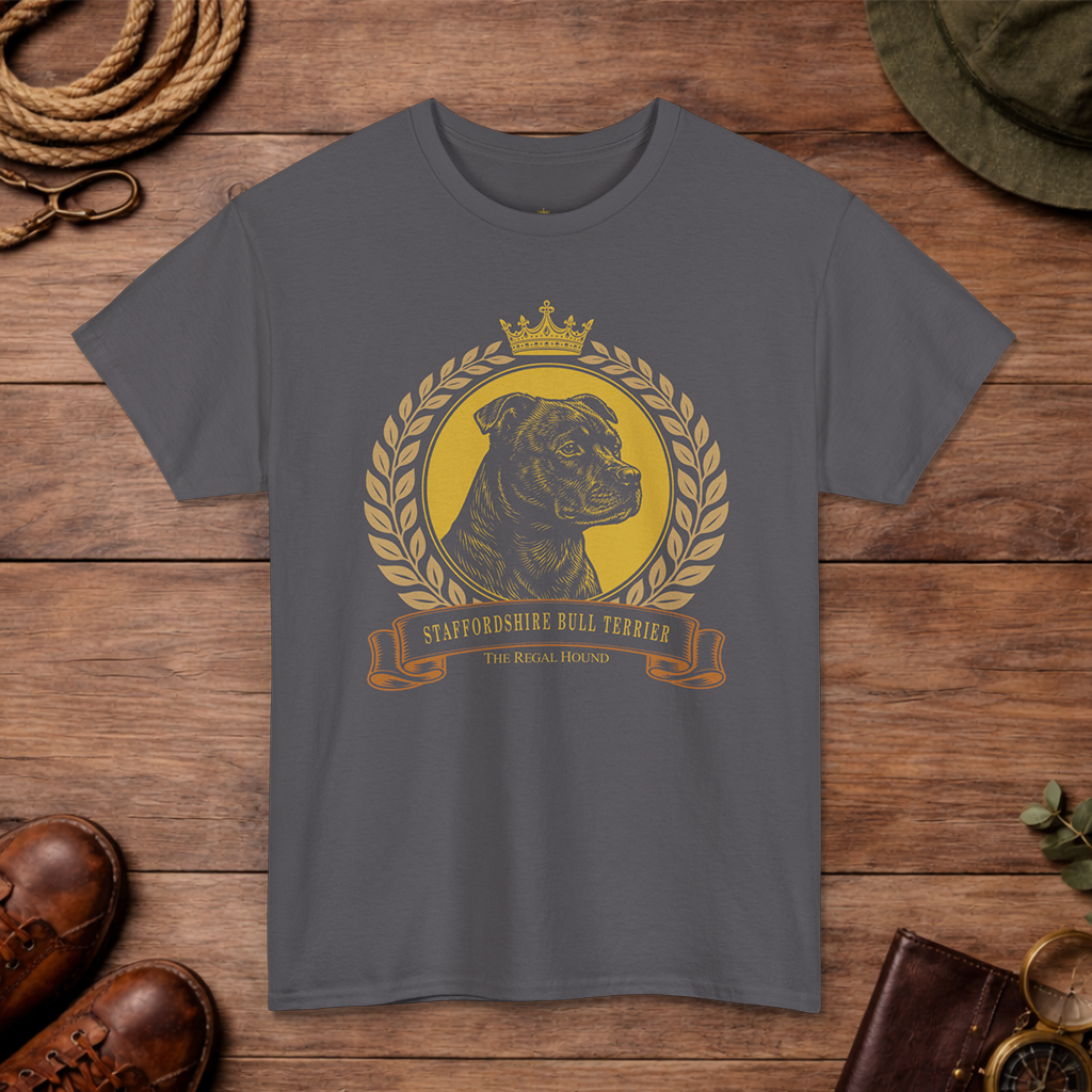 Staffordshire Bull Terrier — Heritage Crest Essential Tee