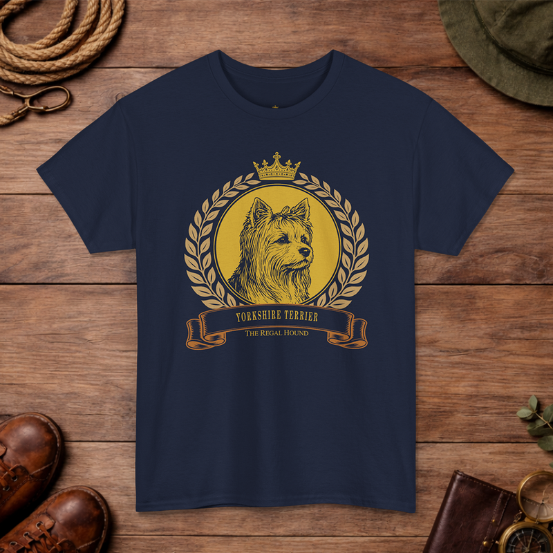 Yorkshire Terrier T-shirt — Heritage Crest Essential