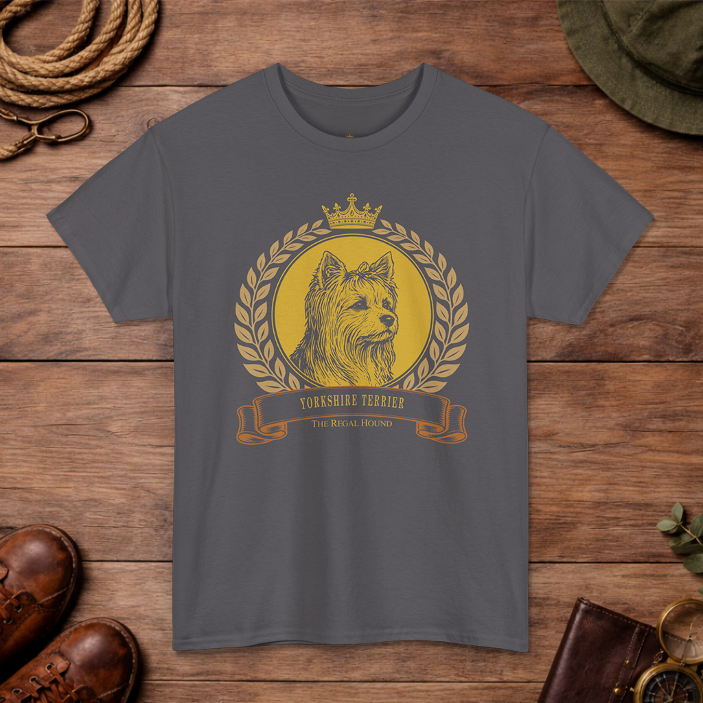 Yorkshire Terrier T-shirt — Heritage Crest Essential