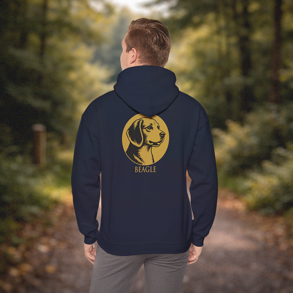 Beagle Hoodie — Heritage Medallion