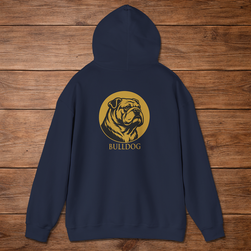 Bulldog Hoodie — Heritage Medallion