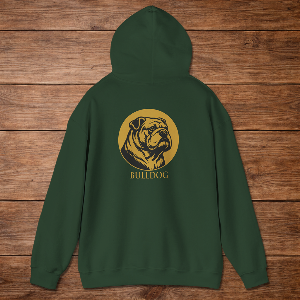 Bulldog — Heritage Medallion Hoodie