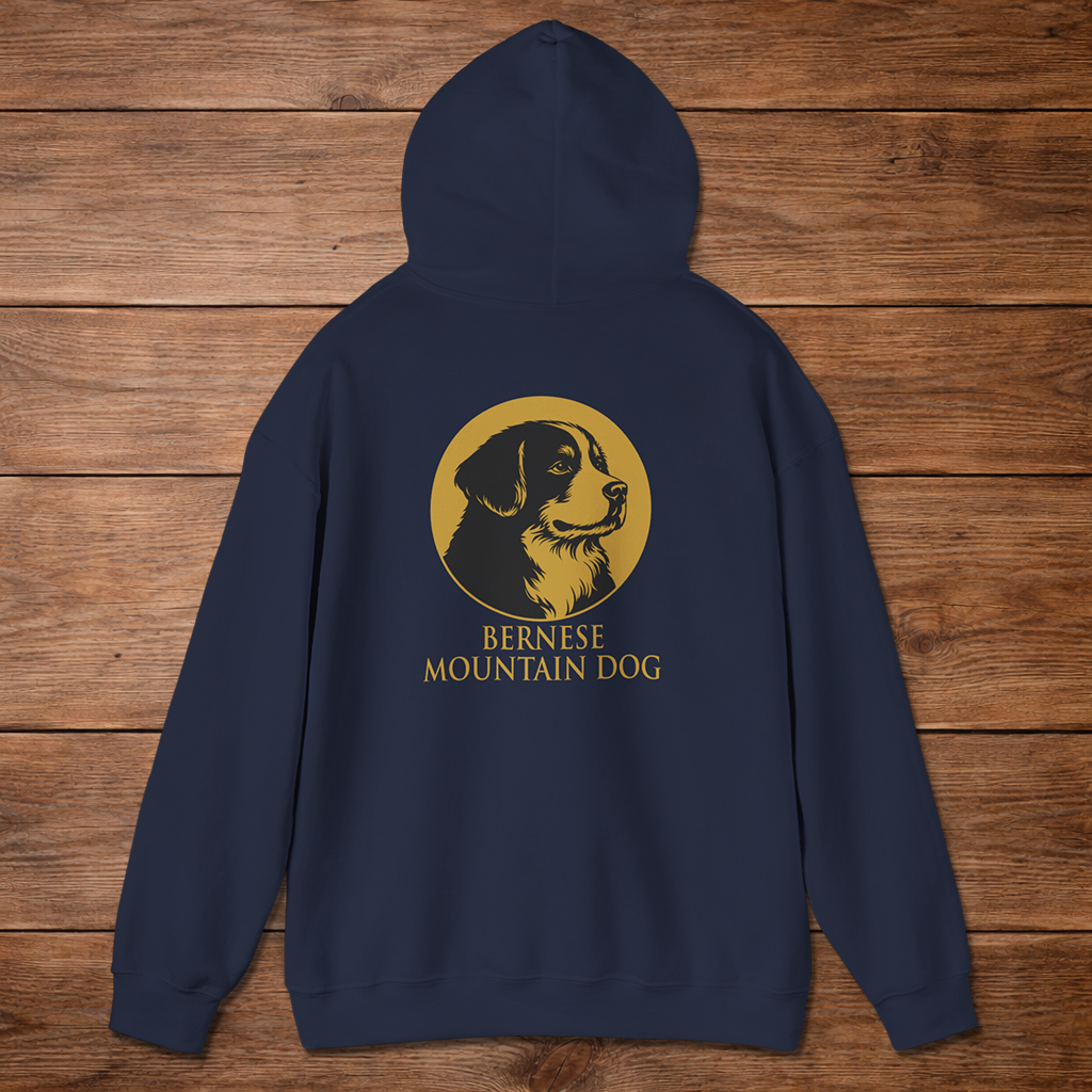 Bernese Mountain Dog — Heritage Medallion Hoodie