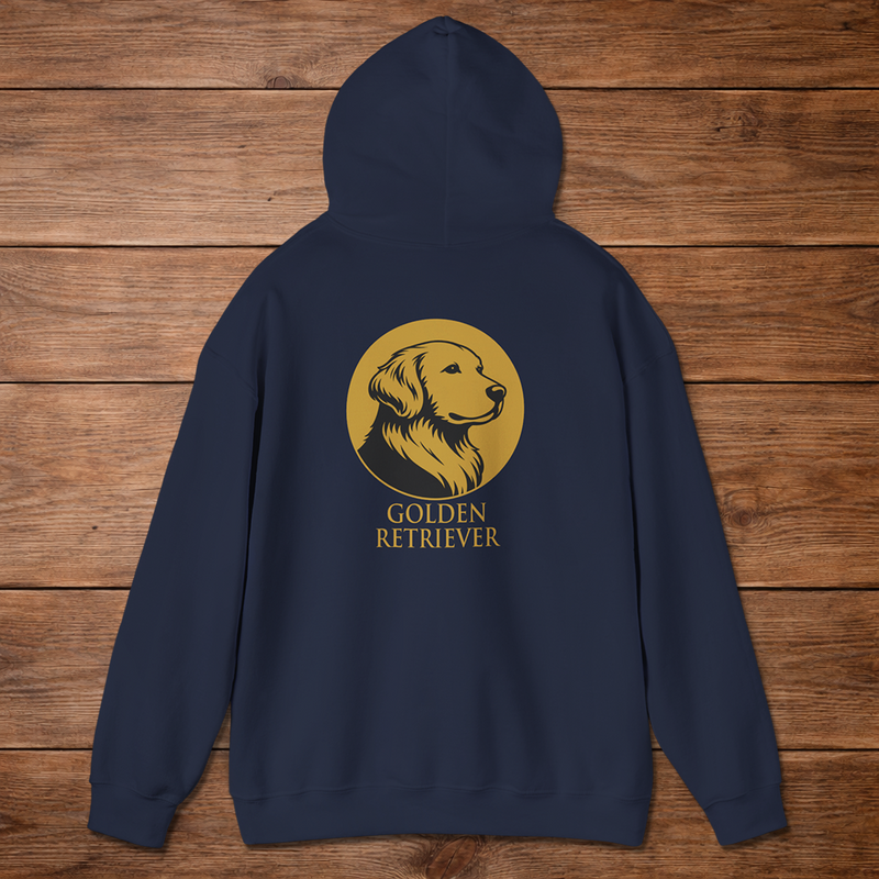 Golden Retriever Hoodie — Heritage Medallion