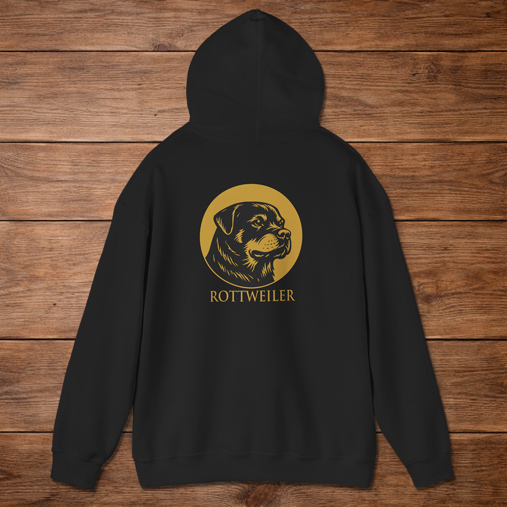 Rottweiler Hoodie — Heritage Medallion