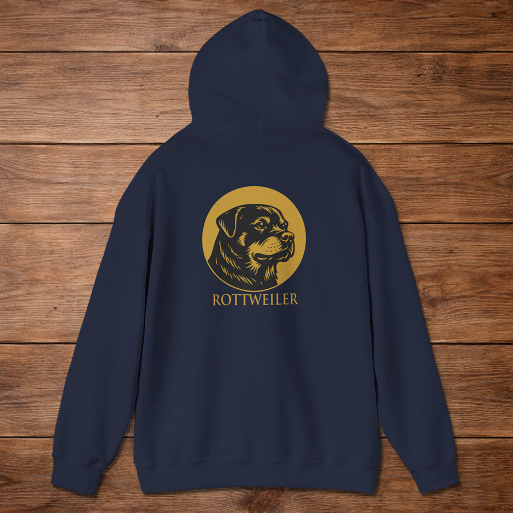 Rottweiler Hoodie — Heritage Medallion