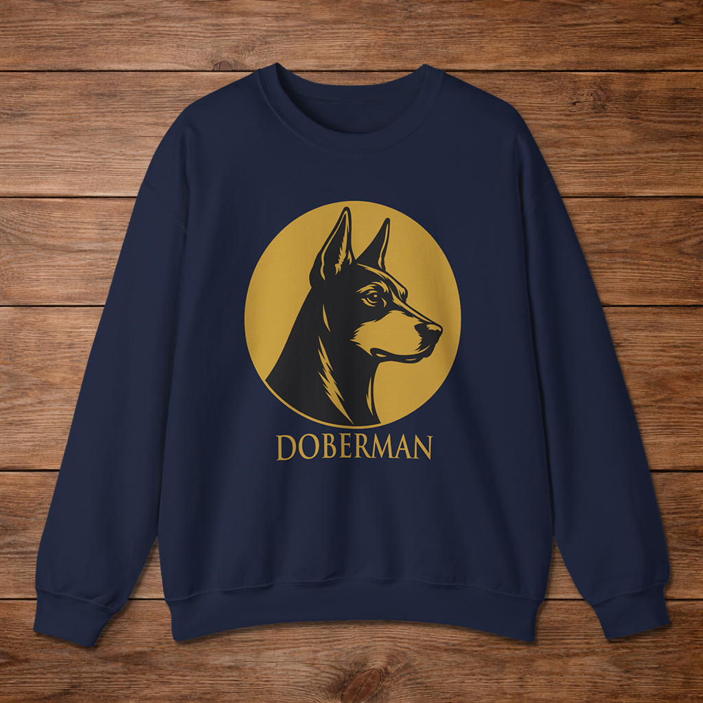 Doberman — Heritage Medallion Crewneck