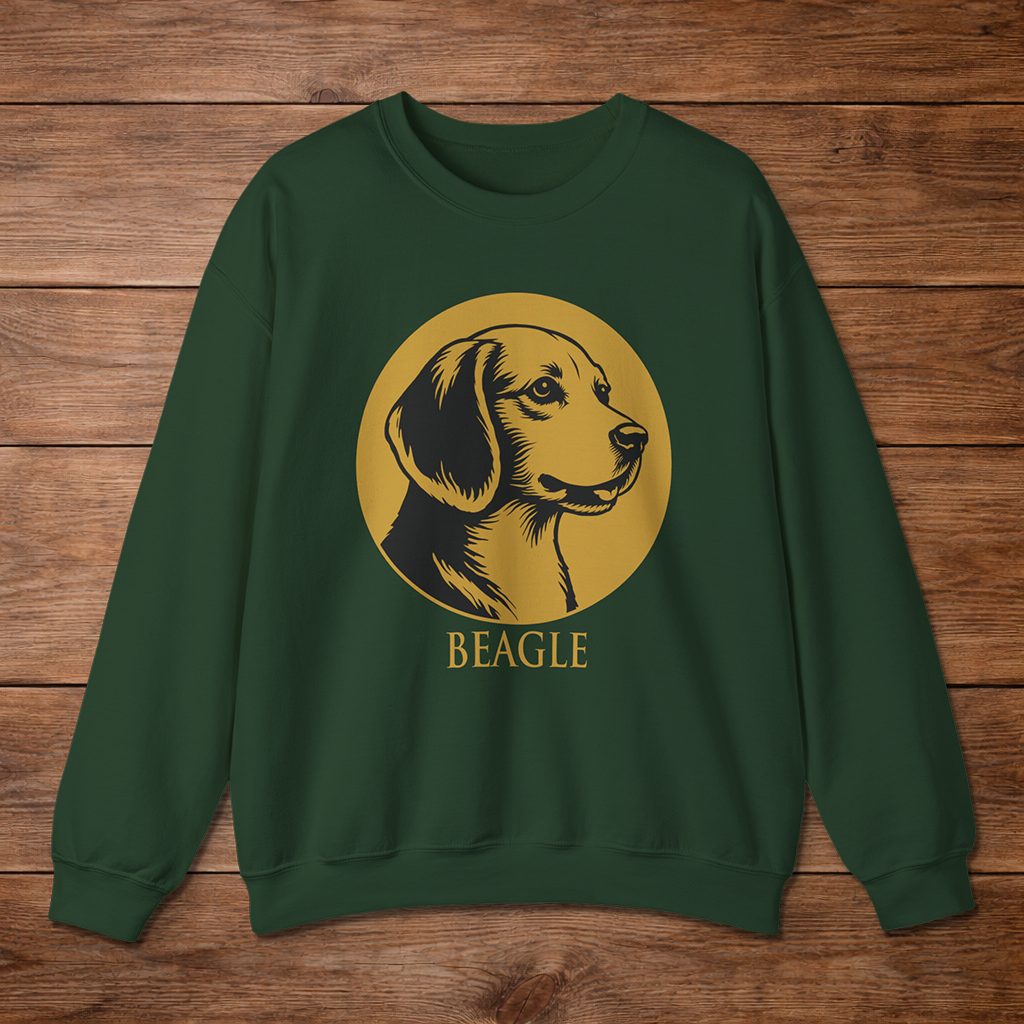 Beagle Crewneck — Heritage Medallion