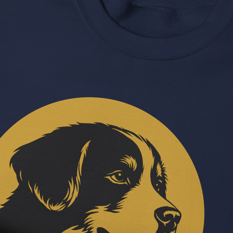 Bernese Mountain Dog Crewneck — Heritage Medallion