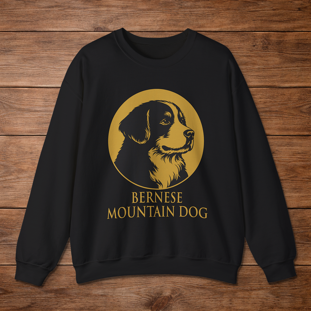 Bernese Mountain Dog — Heritage Medallion Crewneck