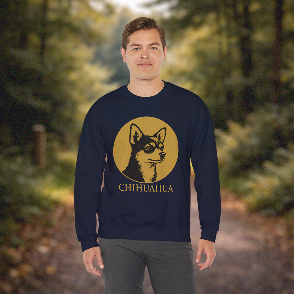 Chihuahua Crewneck — Heritage Medallion