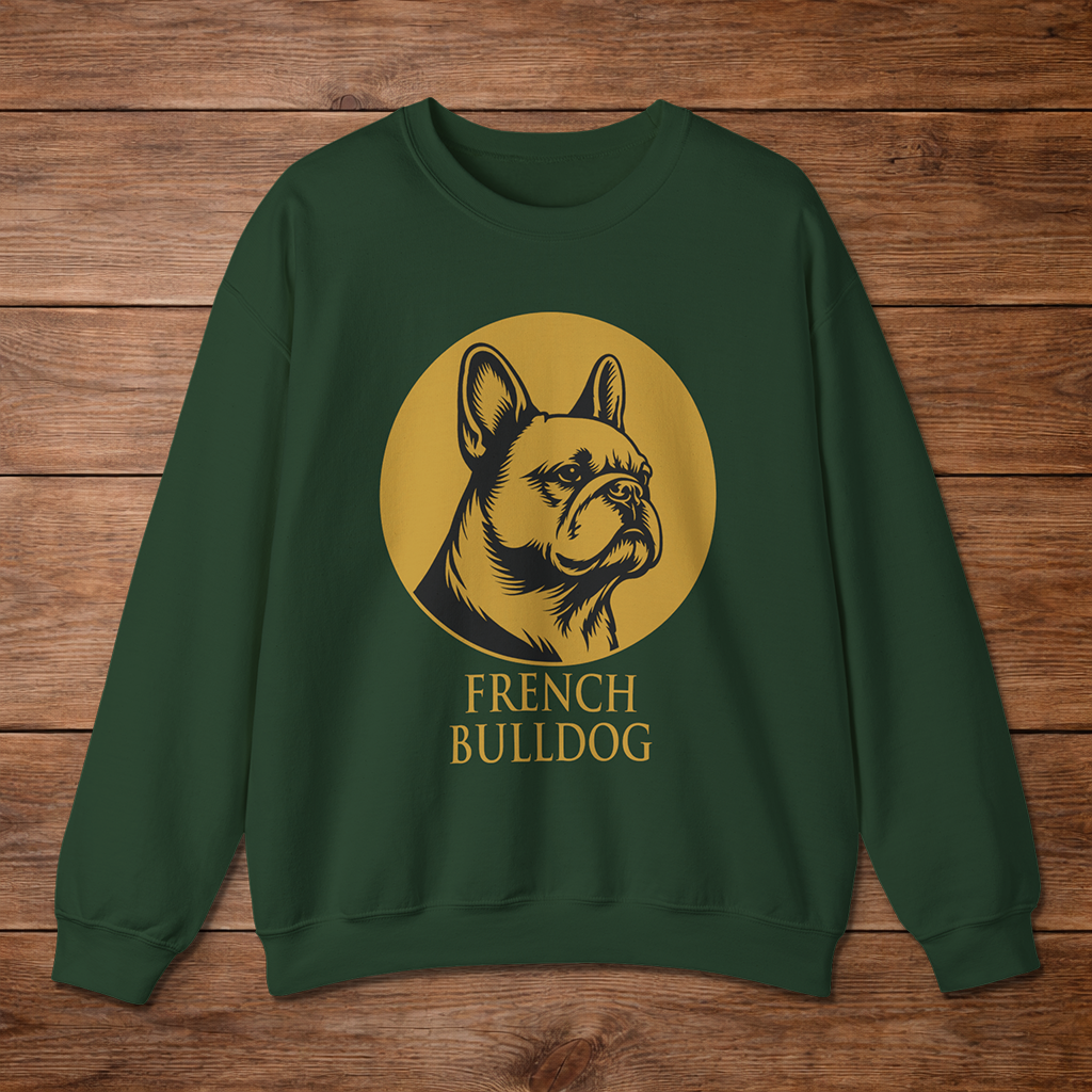 French Bulldog — Heritage Medallion Crewneck