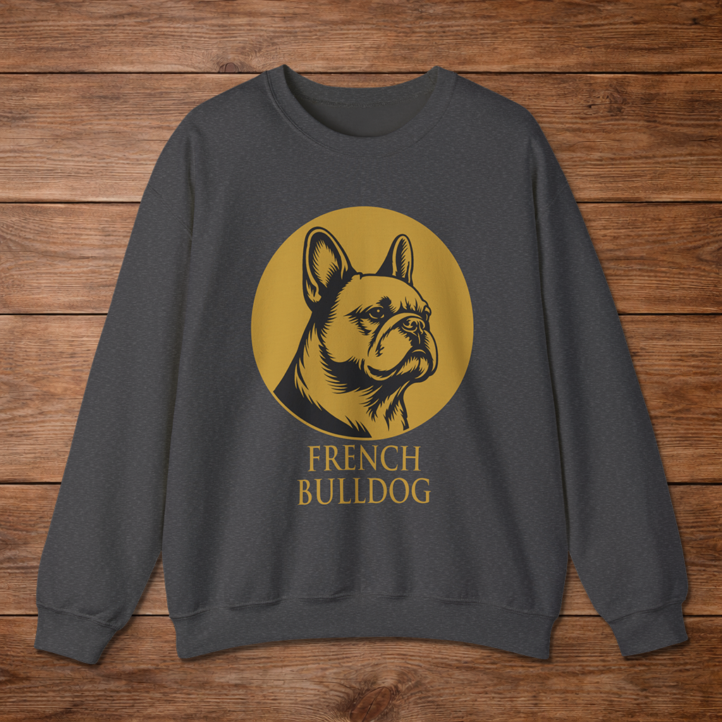 French Bulldog — Heritage Medallion Crewneck