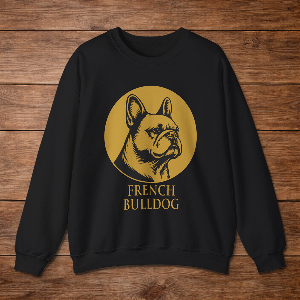 French Bulldog — Heritage Medallion Crewneck