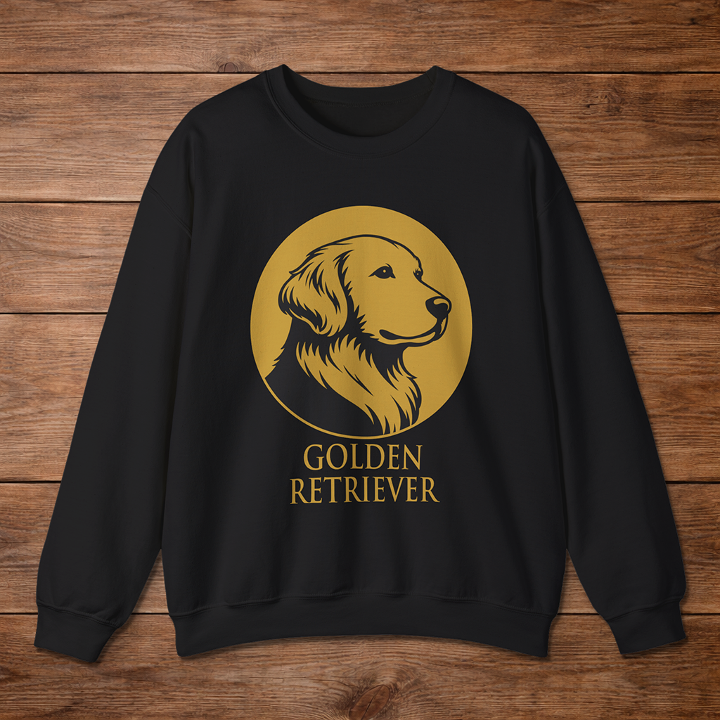 Golden Retriever — Heritage Medallion Crewneck