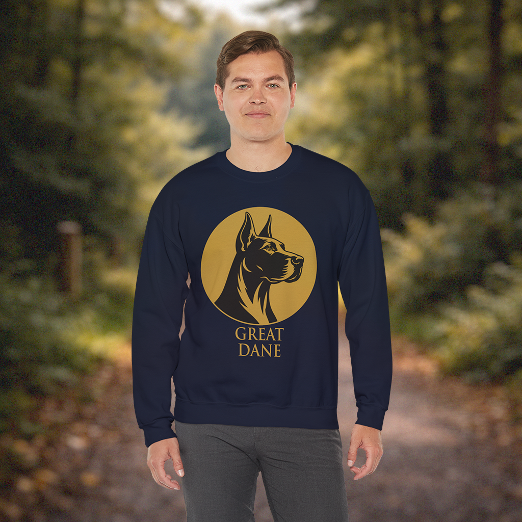 Great Dane Crewneck — Heritage Medallion