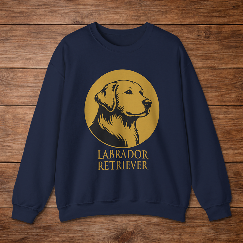 Labrador Retriever Crewneck — Heritage Medallion