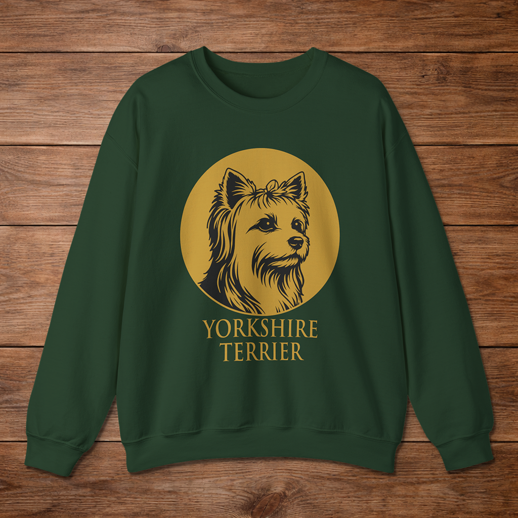 Yorkshire Terrier — Heritage Medallion Crewneck