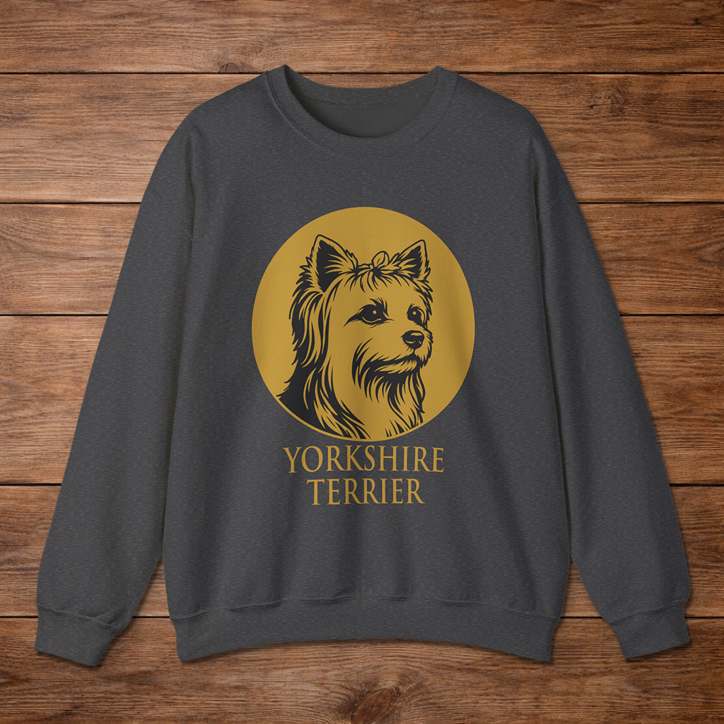 Yorkshire Terrier — Heritage Medallion Crewneck