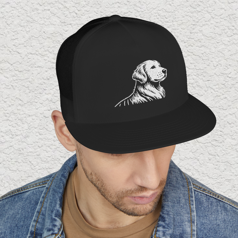 Golden Retriever Cap — Embroidered Heritage Signature