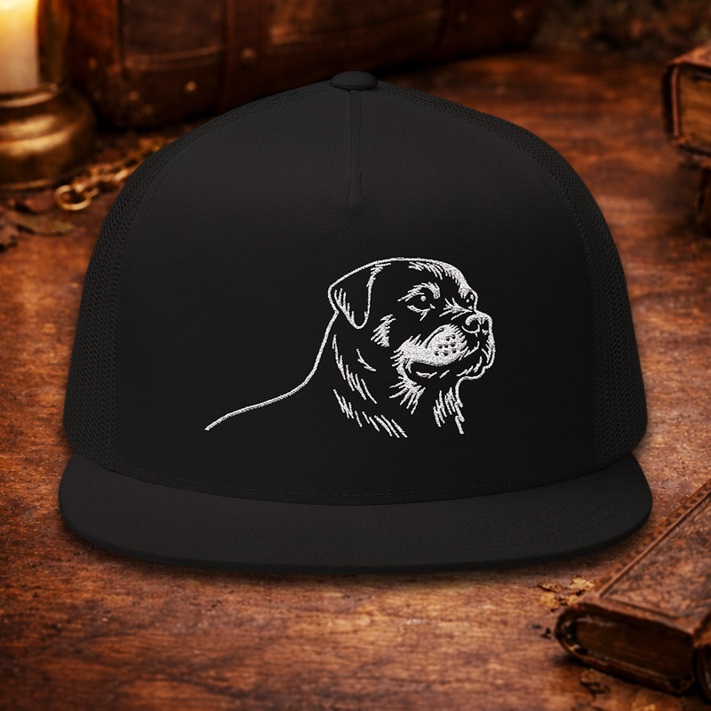 Rottweiler Cap — Embroidered Heritage Signature
