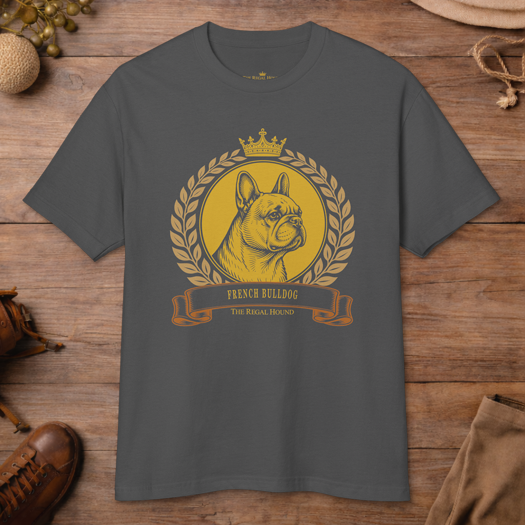 French Bulldog — Heritage Crest Garment-Dyed Tee