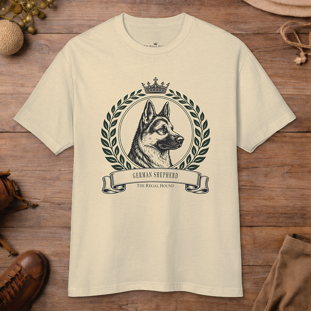 German Shepherd — Heritage Crest Garment-Dyed Tee