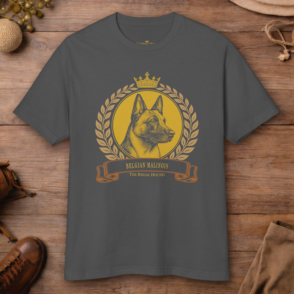 Belgian Malinois T-shirt - Heritage Crest Garment-Dyed