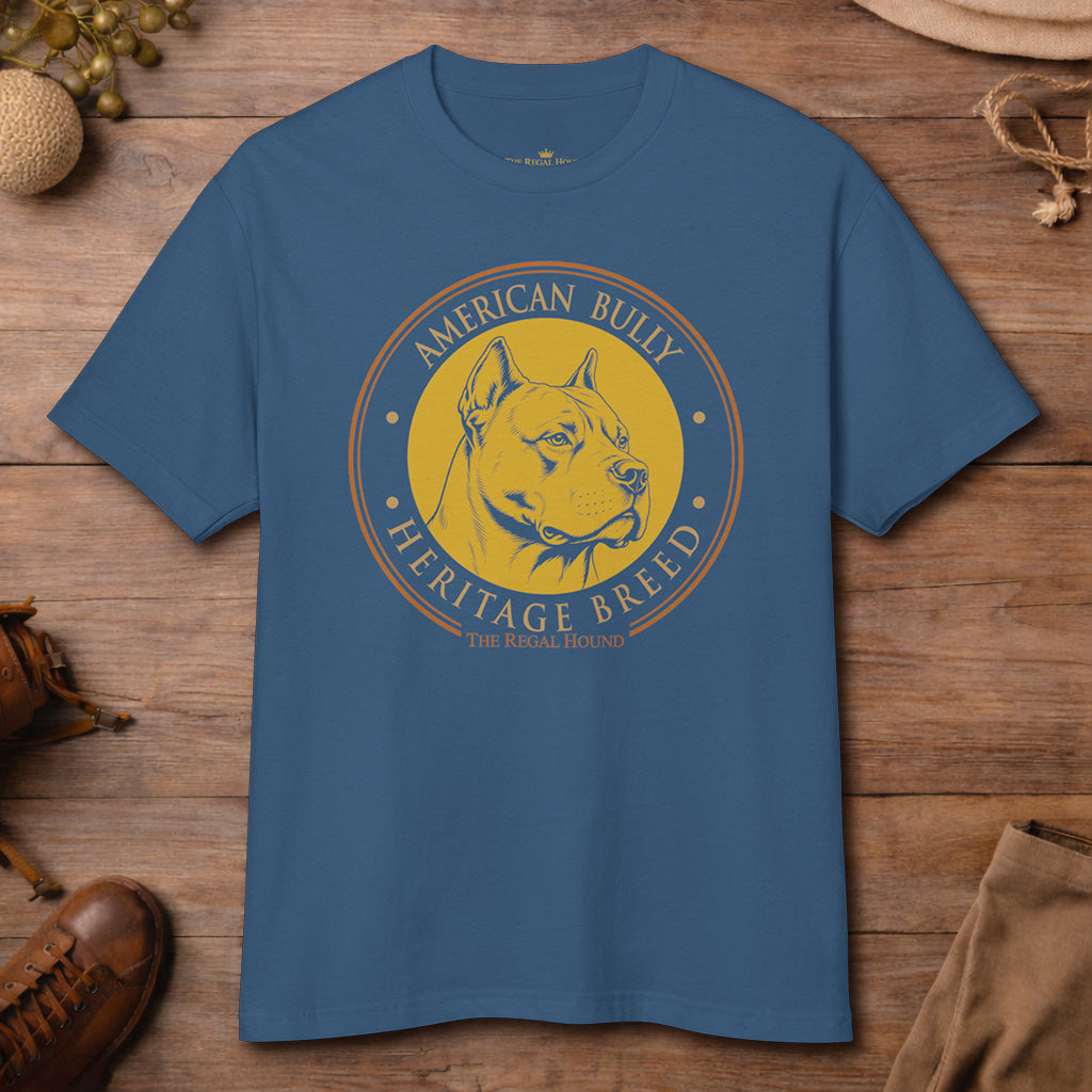 American Bully T-shirt - Heritage Badge Garment-Dyed