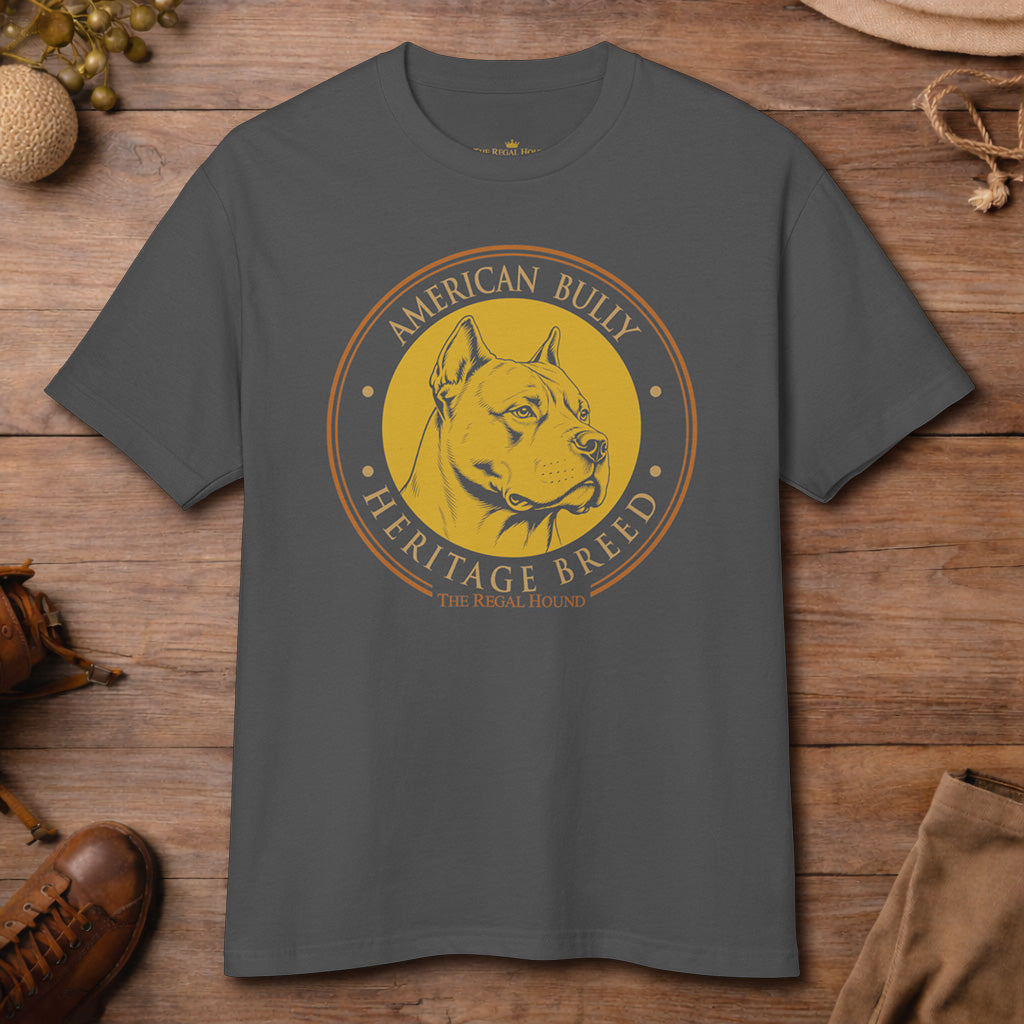 American Bully T-shirt - Heritage Badge Garment-Dyed
