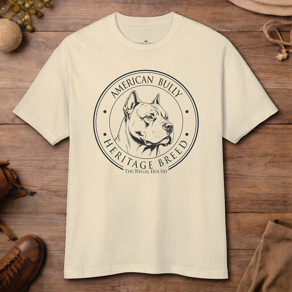 American Bully T-shirt - Heritage Badge Garment-Dyed