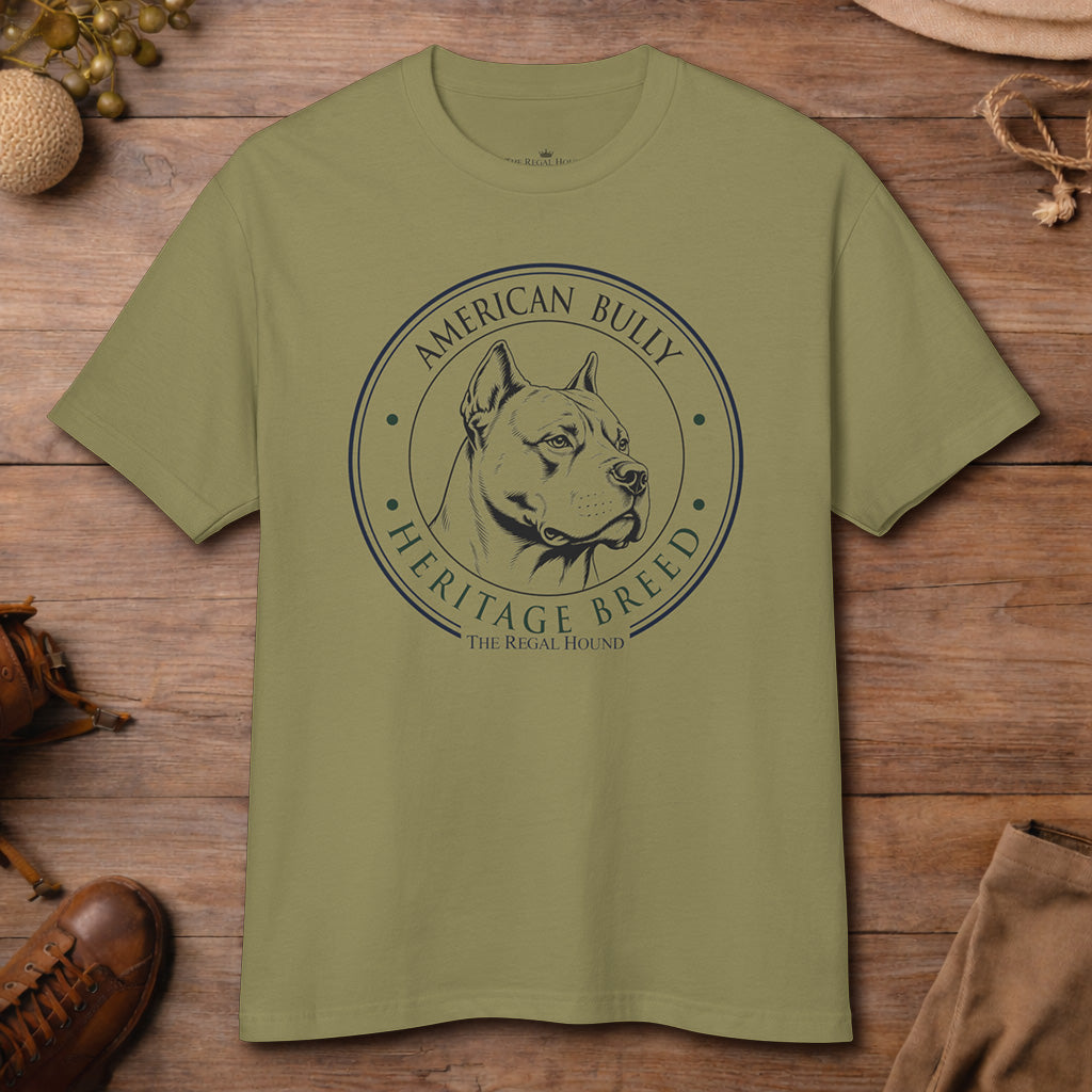American Bully T-shirt - Heritage Badge Garment-Dyed