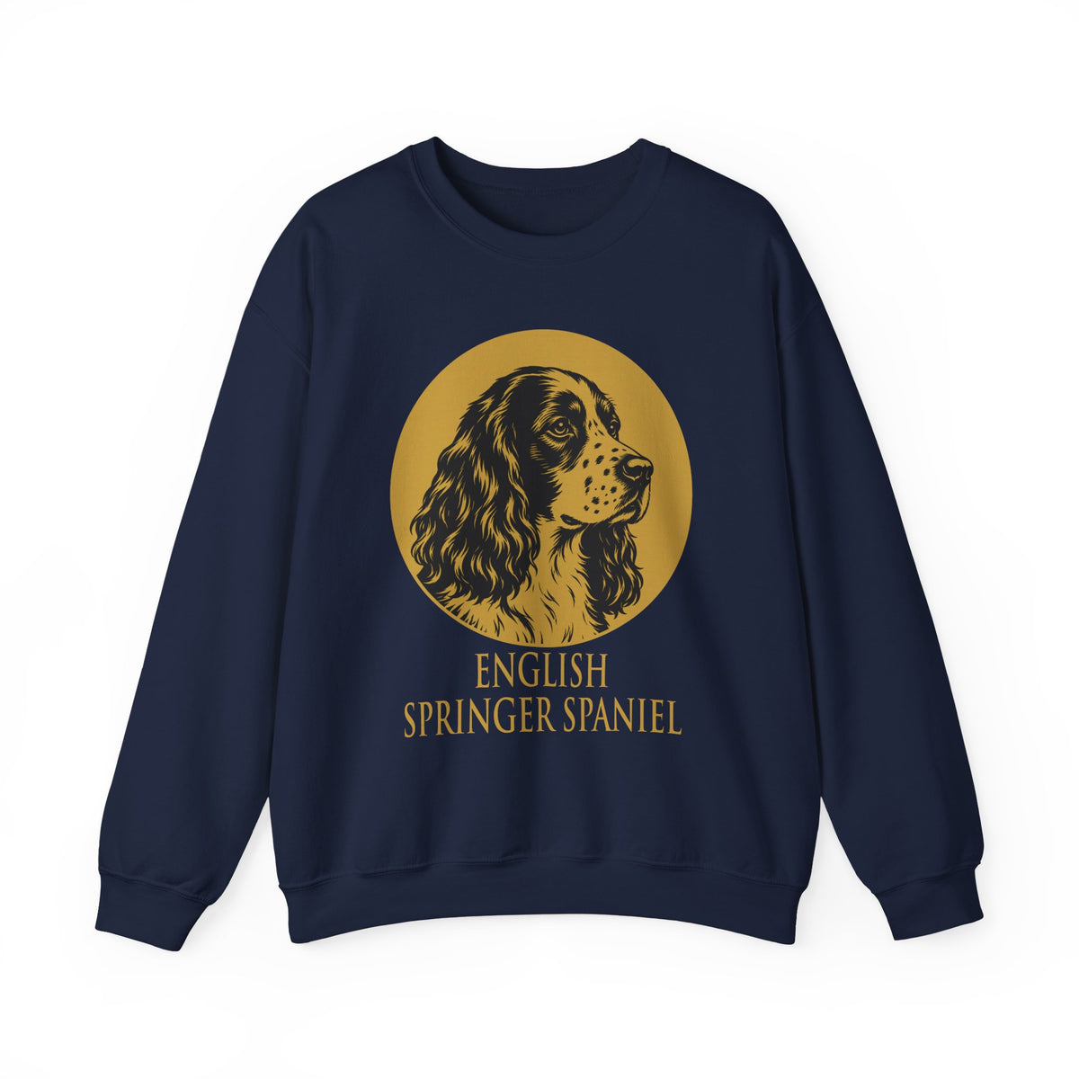 English Springer Spaniel Crewneck - Heritage Medallion