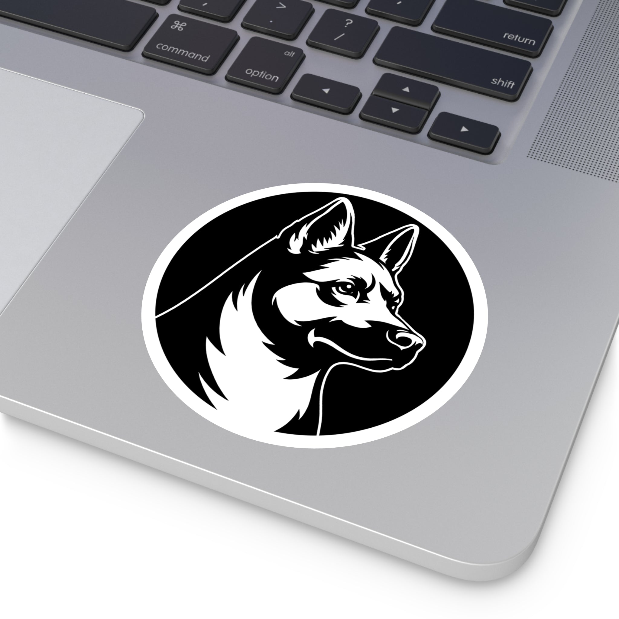 German Shepherd — Heritage Medallion 4" Decal