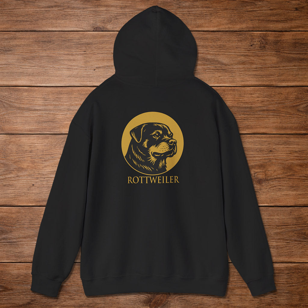 Rottweiler Hoodie — Heritage Medallion
