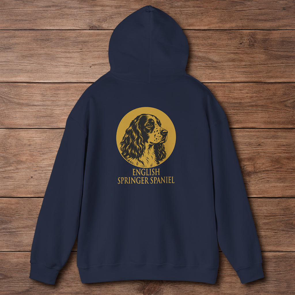 English Springer Spaniel Hoodie - Heritage Medallion