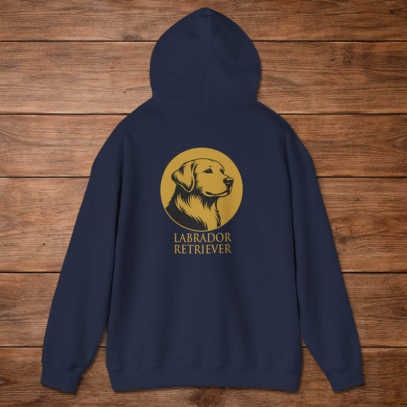 Labrador Retriever Hoodie — Heritage Medallion